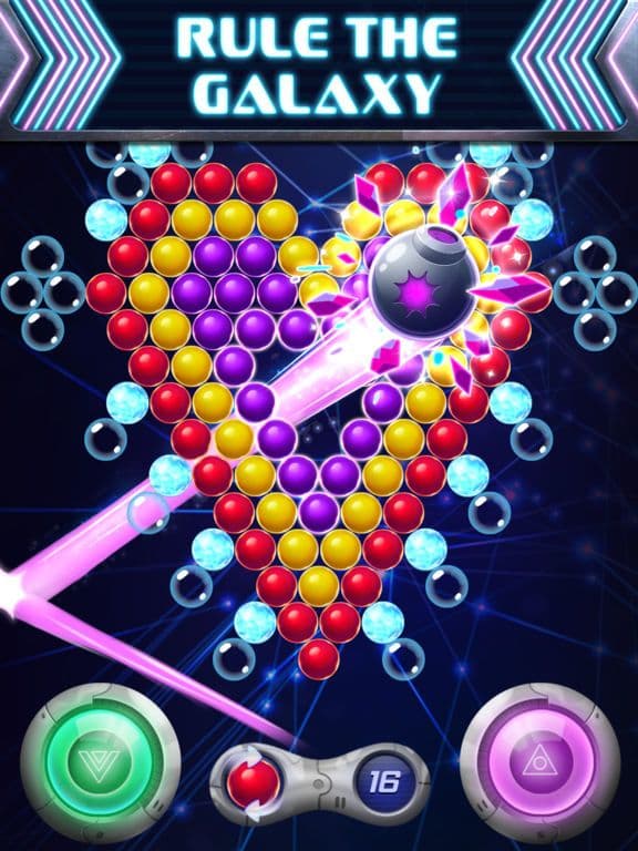 Bubble Heroes Galaxy screenshot 2