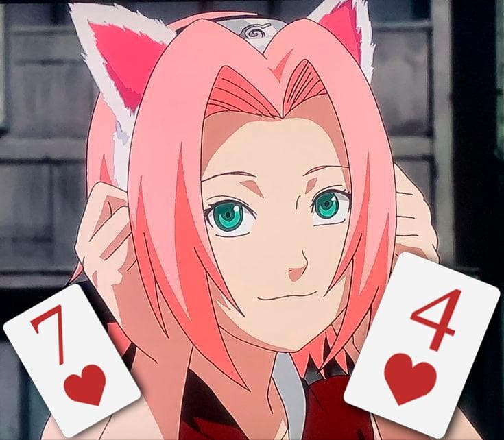 Find the pairs game with Sakura