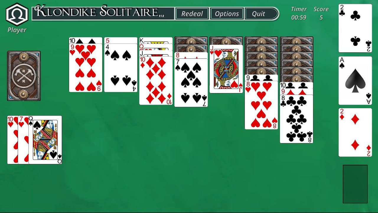 Klondike Solitaire (itch) (Data 1) screenshot 3