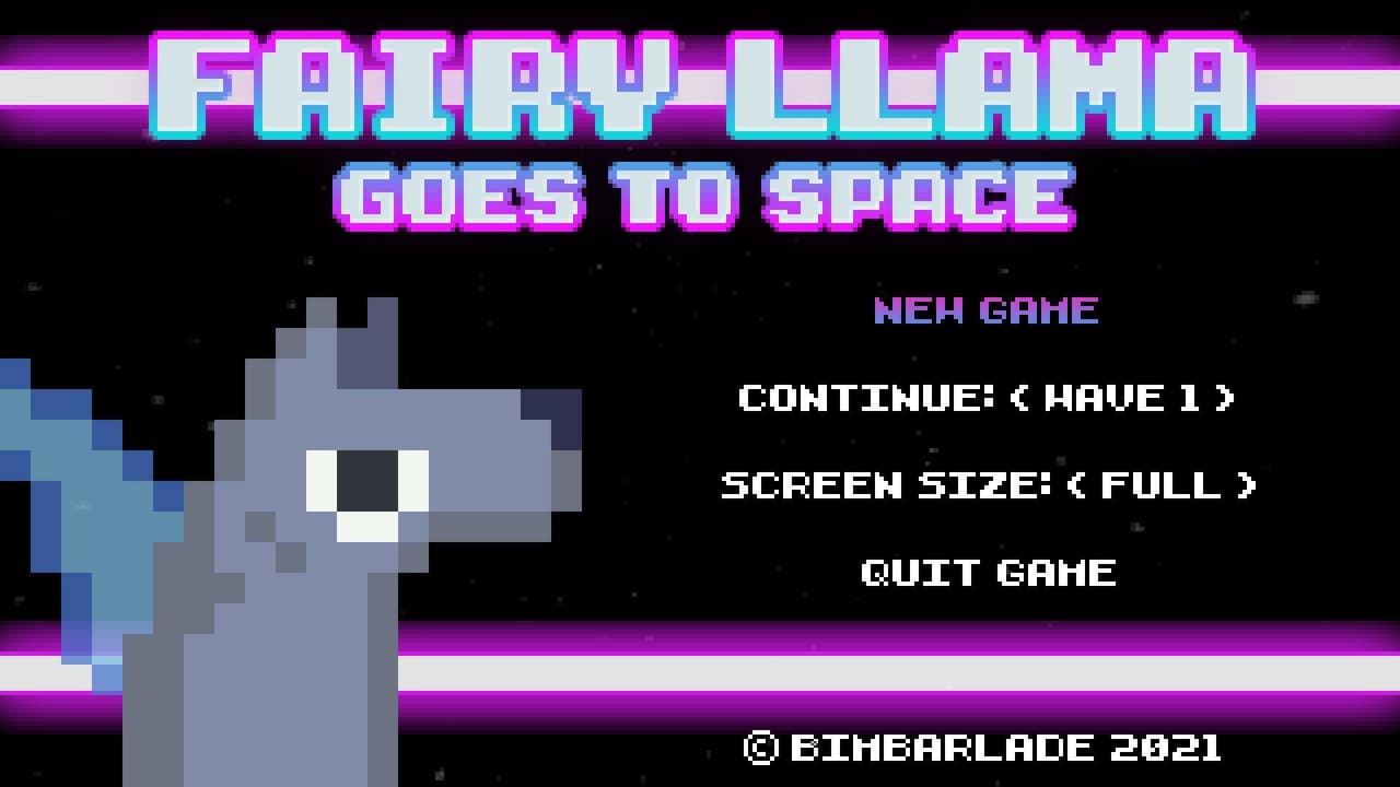 Fairy Llama Goes to Space screenshot 2