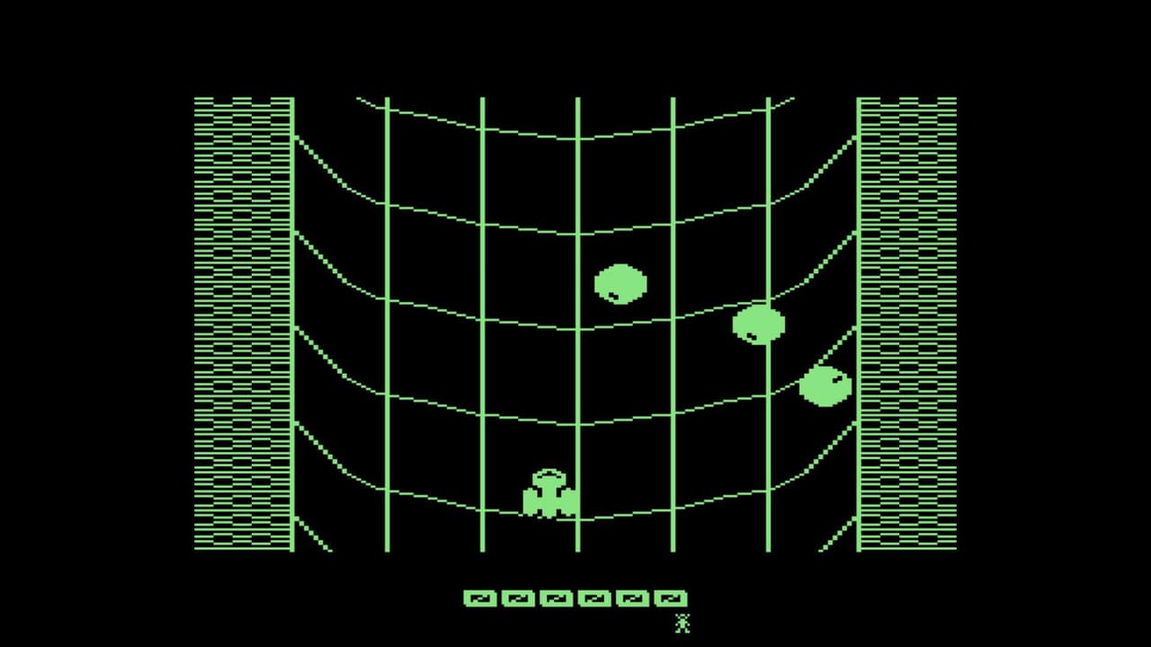 Green/Colour Screen Invaders C64 screenshot 6