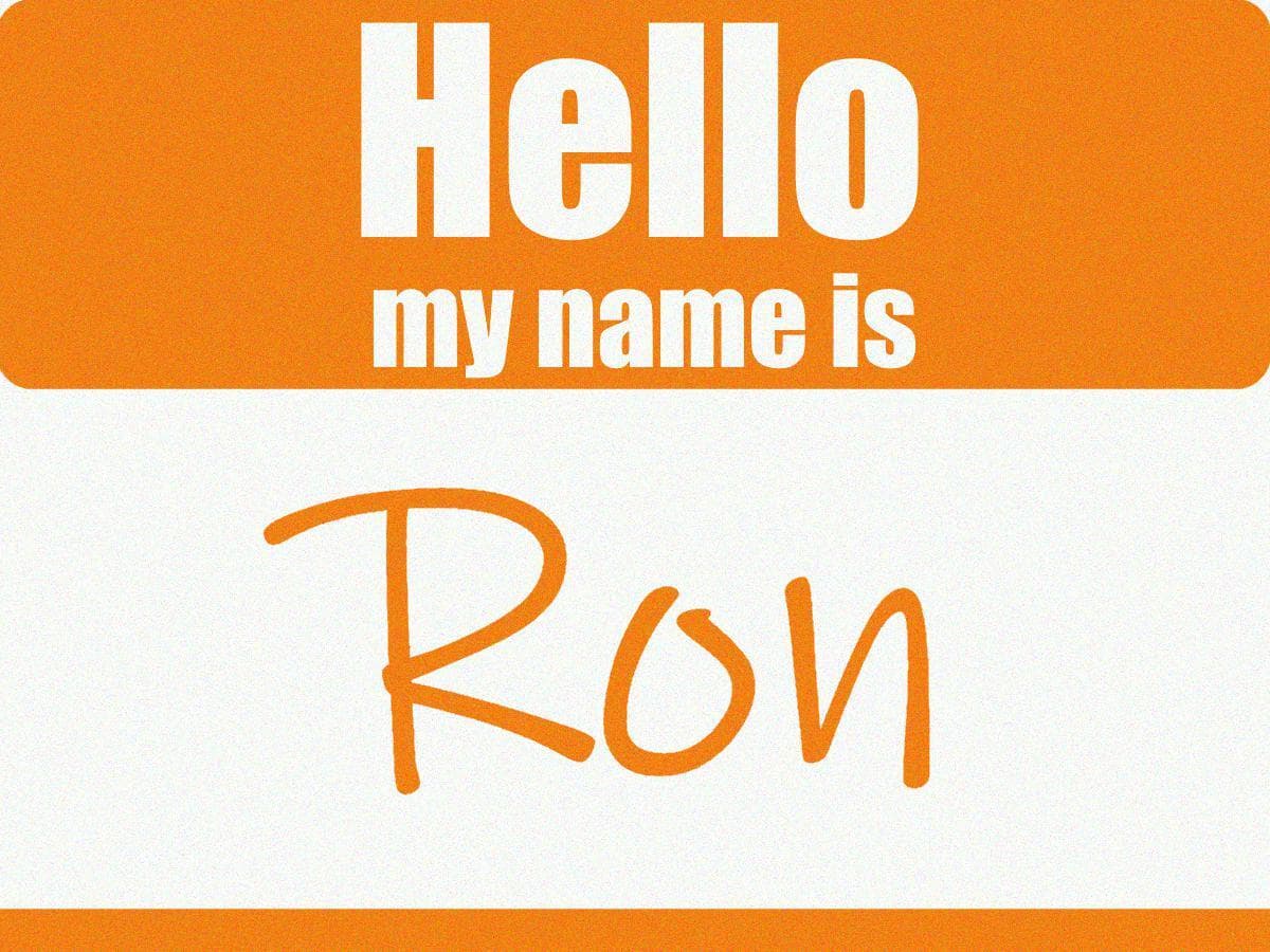 Hi Im ron
