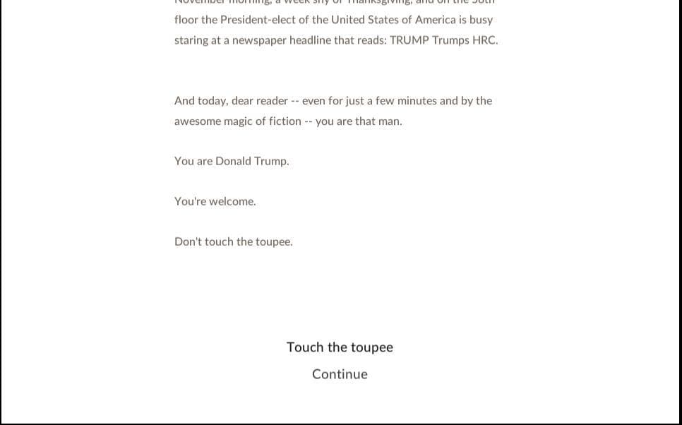 Donald Trump Saves the World screenshot 2
