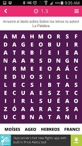 Sopa de Letras de la Biblia screenshot 6