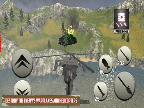 Battle Helicopter Combat screenshot 2