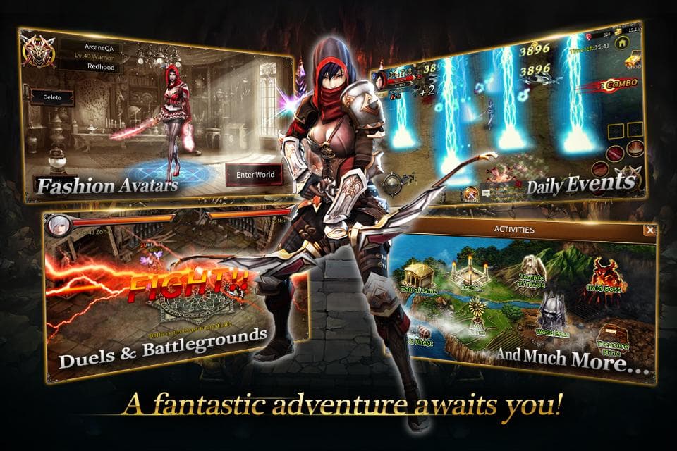 Arcane Online - Best 2D Fantasy MMORPG
