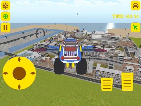 American Off Road Flying Monster Truck