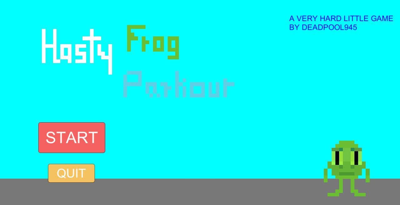 Hasty Frog Parkour screenshot 2