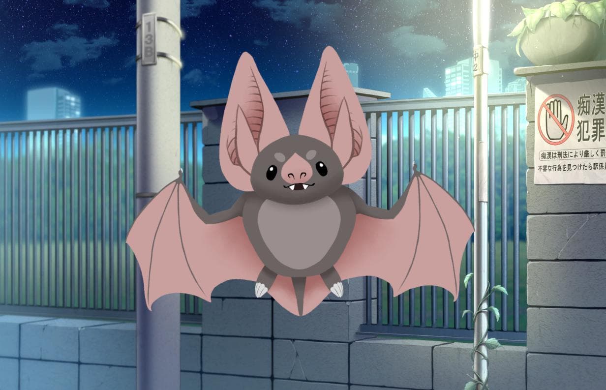 P2U Bat Vtuber Model screenshot 2