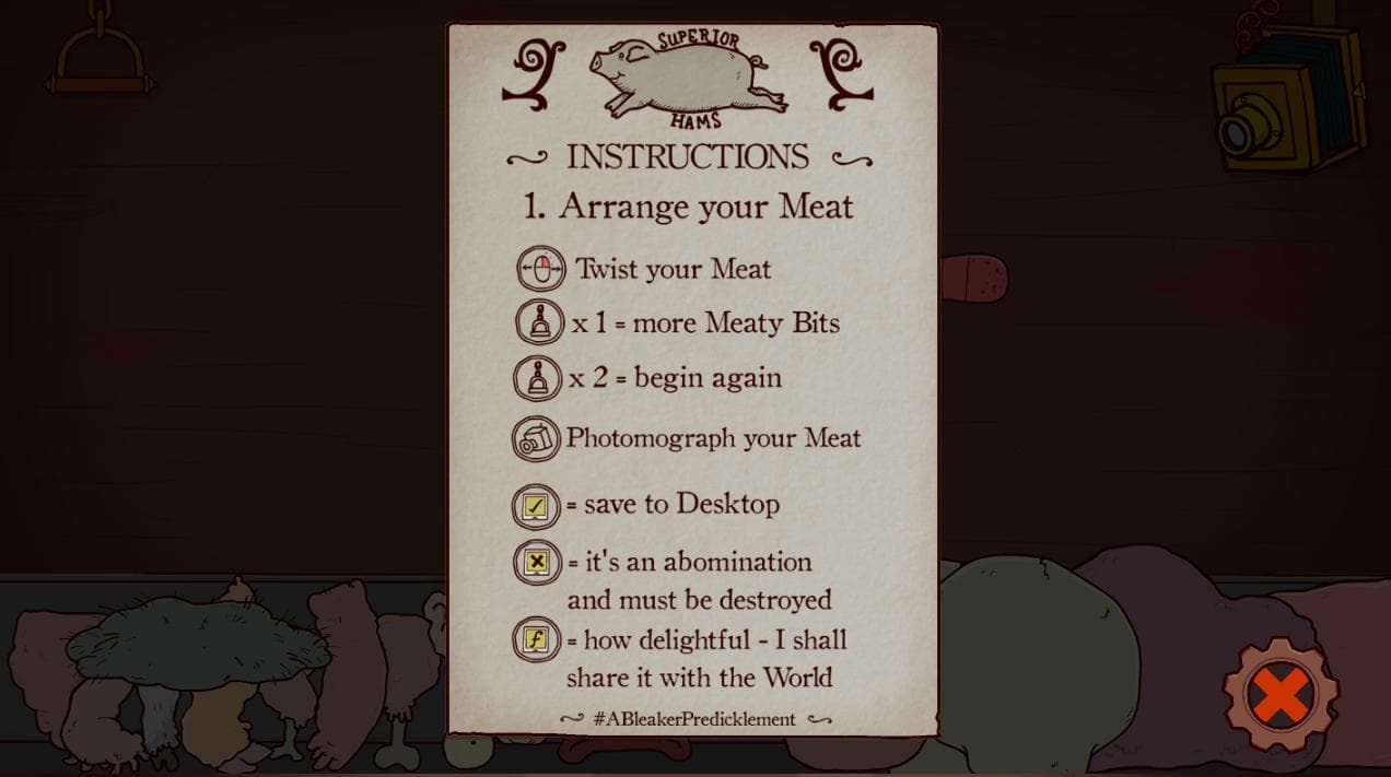 Bertram Fiddle and the Inexplicable Meat Mound screenshot 3