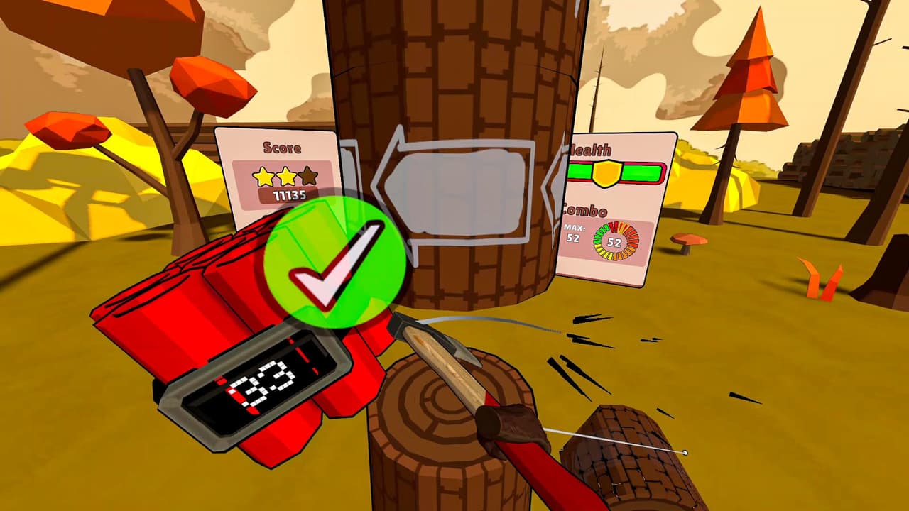 Timberman VR - grab an axe, chop trees, beat records! screenshot 3