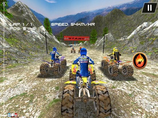 Atv Dirt Bike Racing: 3D Race screenshot 3