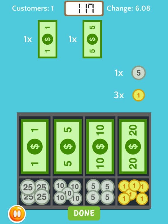 Supermarket Cashier Money Game screenshot 4