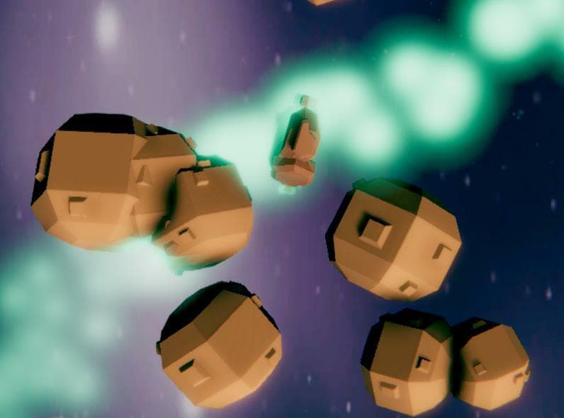 Cyber Asteroid Domination screenshot 3