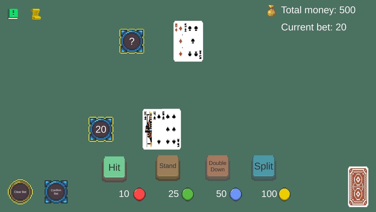 Blackjack (itch) (arourke)