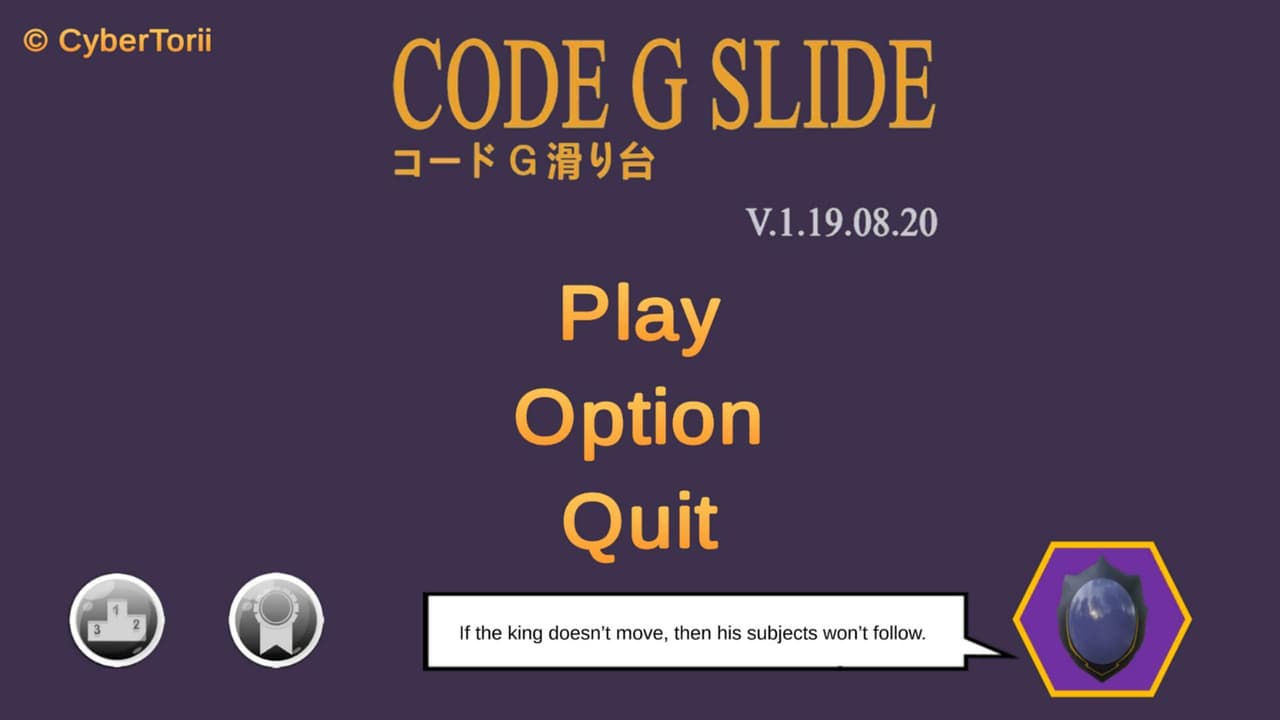 Code G Slide screenshot 2