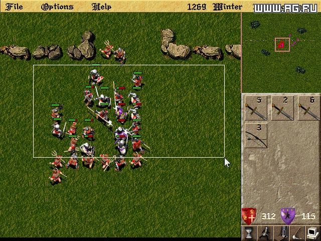 Lords of the Realm 2 screenshot 2