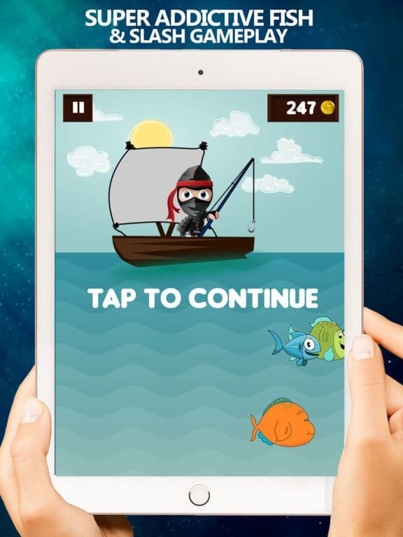 Ultimate FishingNinja Wild Catch Endless Game screenshot 4