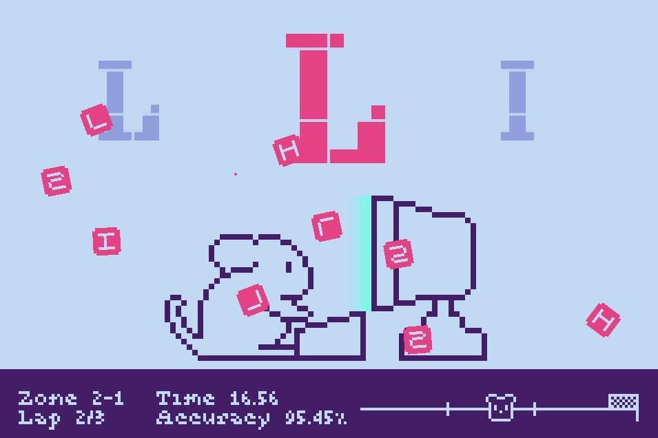 Super Chinchilla Speed Typing Grand Prix 3000 screenshot 4