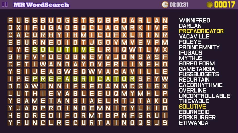 MR WordSearch