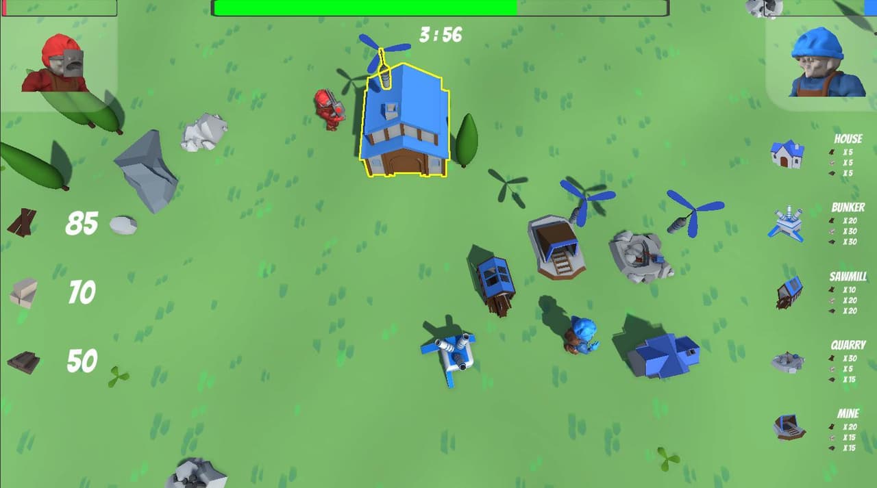 Build & Destroy: Hostile Cooperation