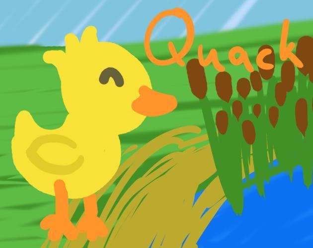 Pet the Duck!