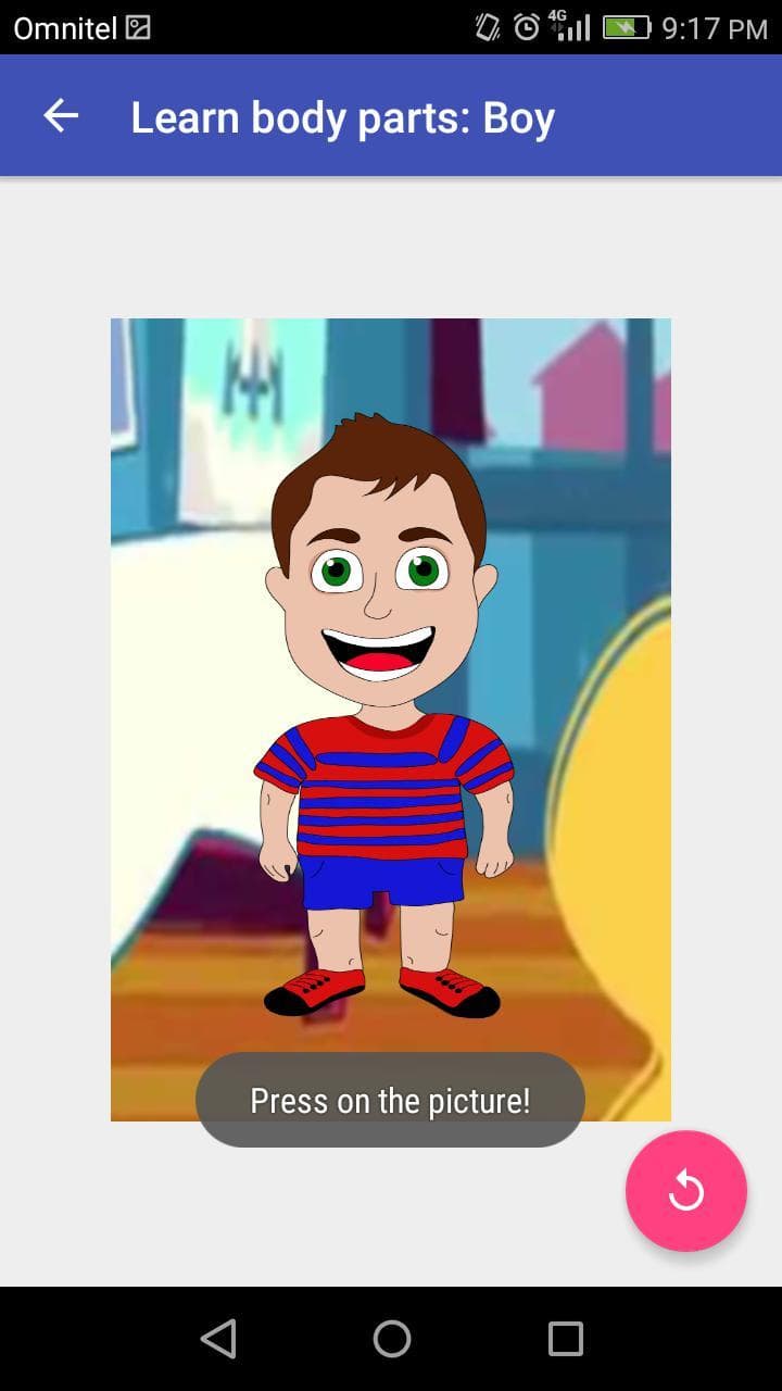 Learn Body Parts! screenshot 4