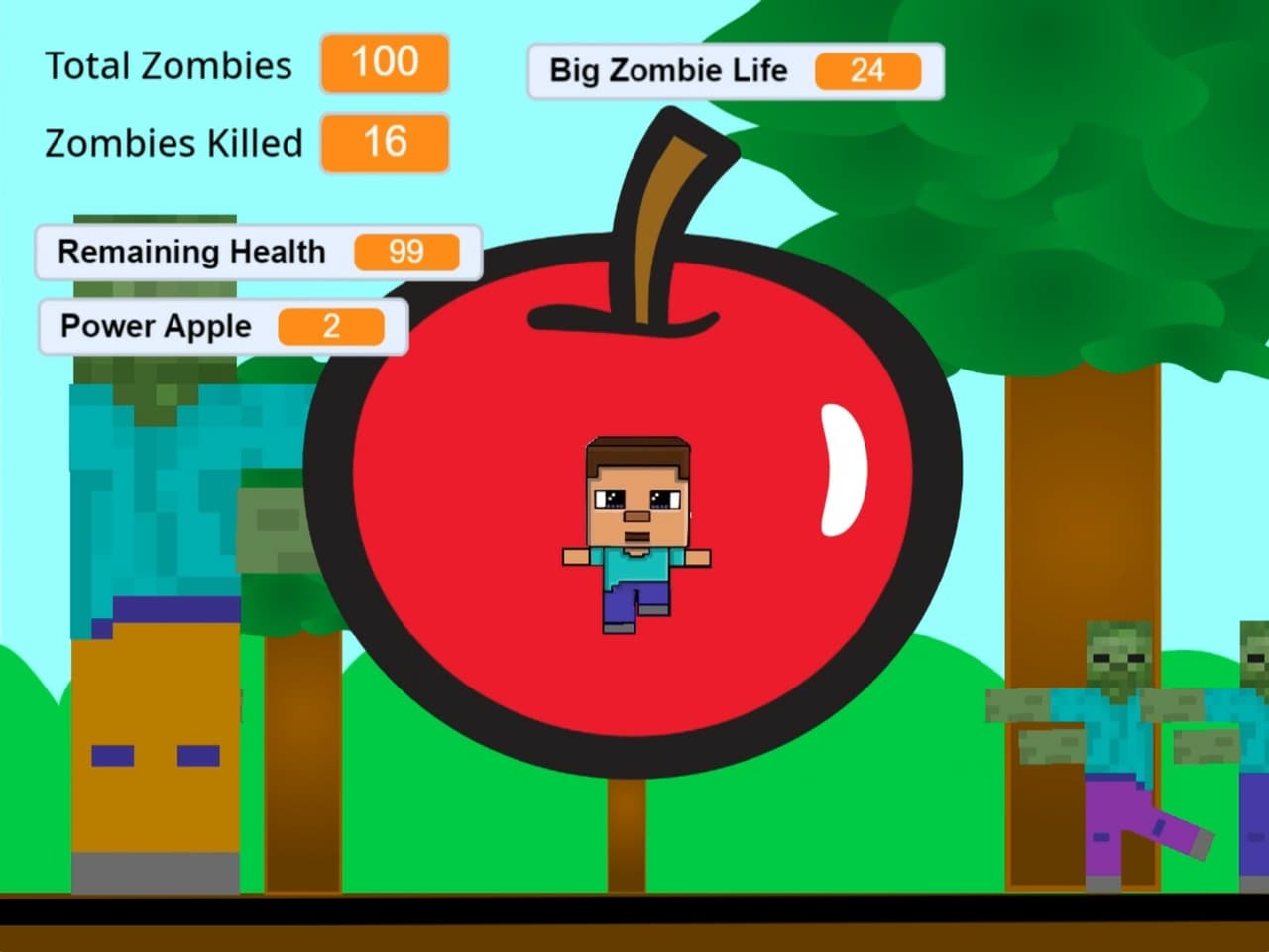 Power Apple Zombies screenshot 3