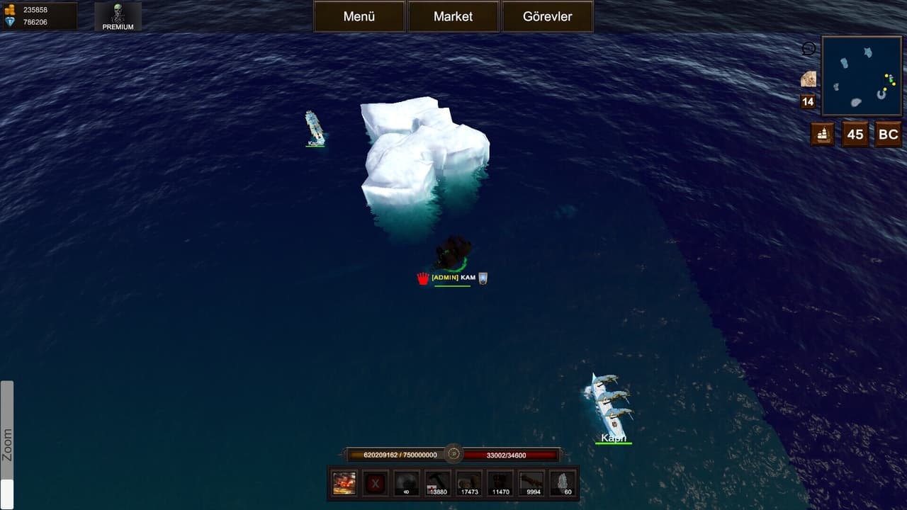 Naval Battle Online screenshot 2