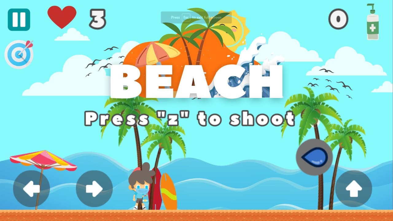 CovAlert: A Platformer Game