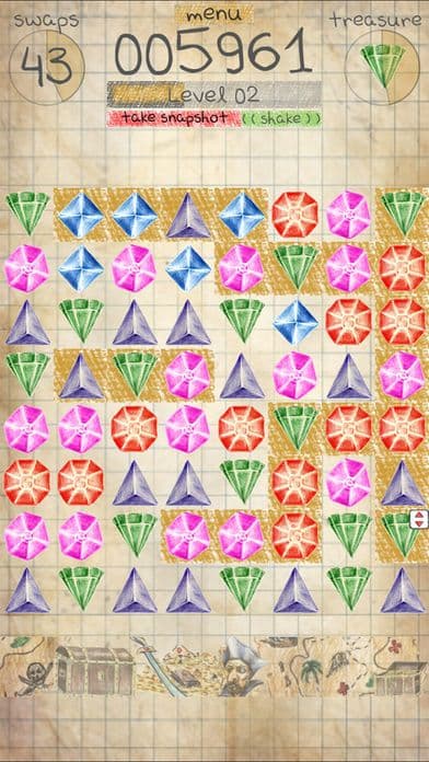 Doodle Jewels Lite screenshot 2