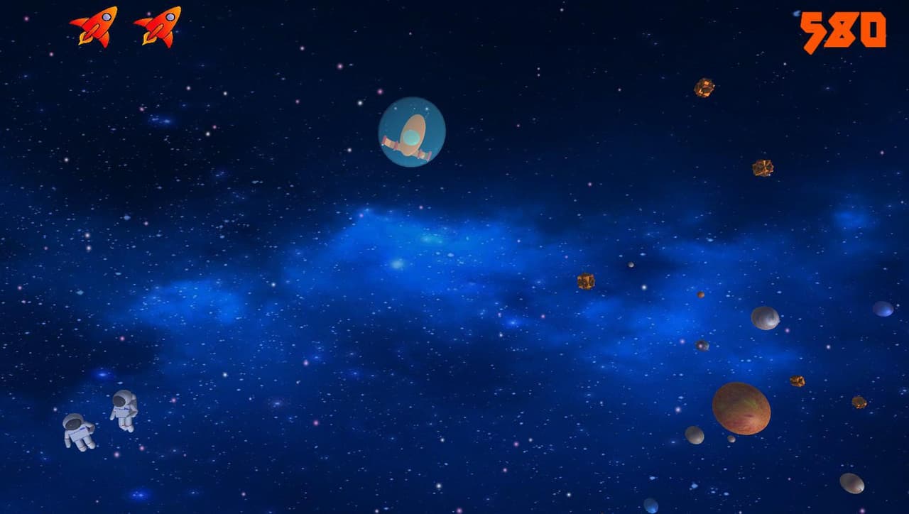 Asteroids 3D (Carla Rivero) screenshot 3