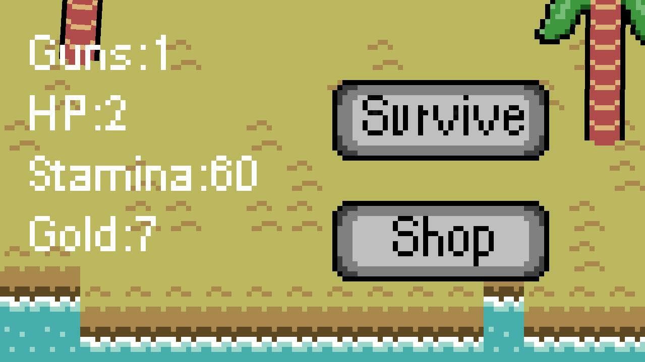 Island Survival (itch) (HunterDunlin) screenshot 2