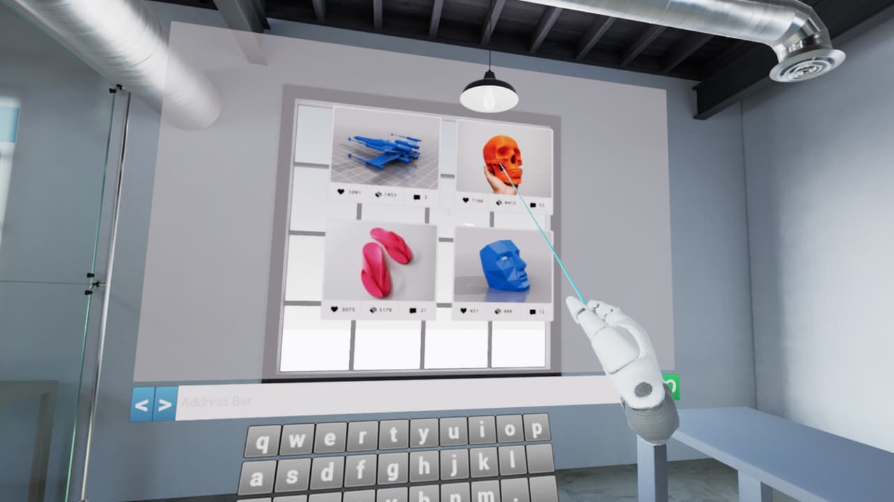 School Fab Lab VR screenshot 2