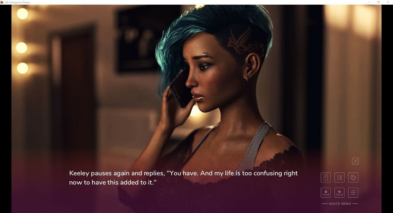 Life Changes For Keeley screenshot 2
