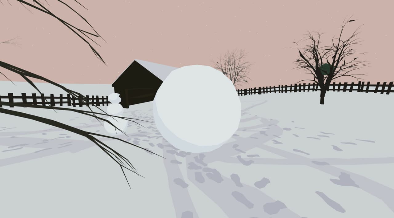 What is snowman made of? screenshot 4