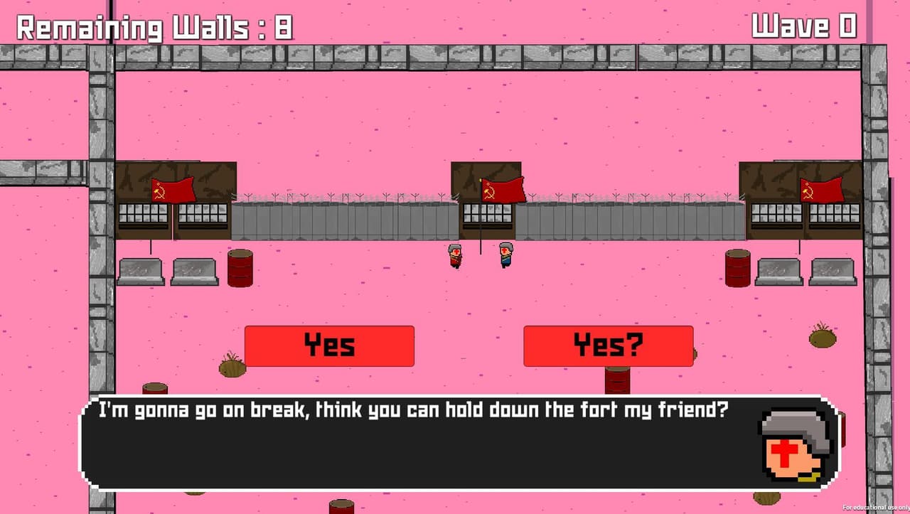 Guard on Vermillion Border screenshot 2