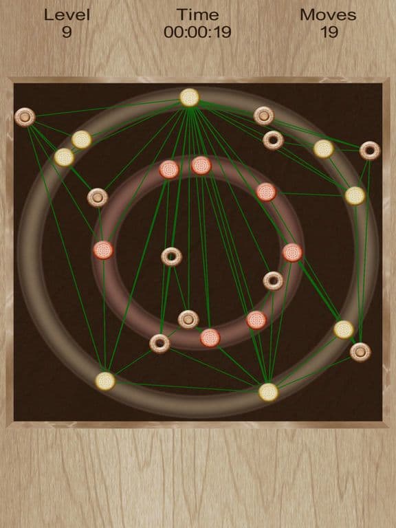 Untangle. Rings and Lines screenshot 5
