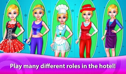 Girl Hotel Hostess Resort Paradise screenshot 3