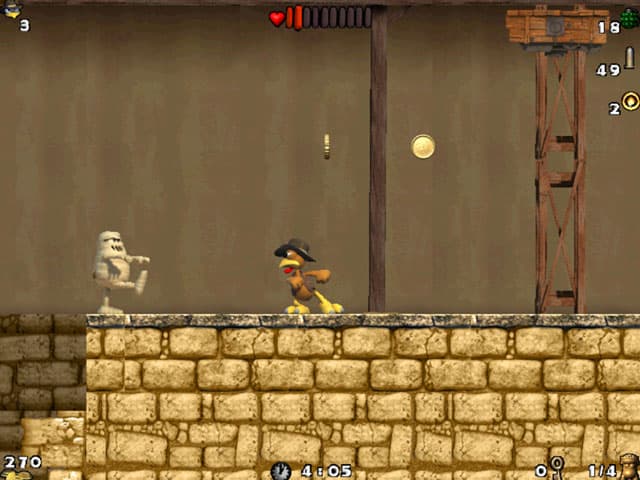 Crazy Chicken: Atlantis