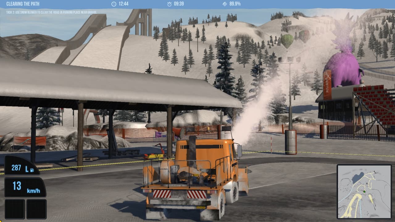 Snowcat Simulator screenshot 3