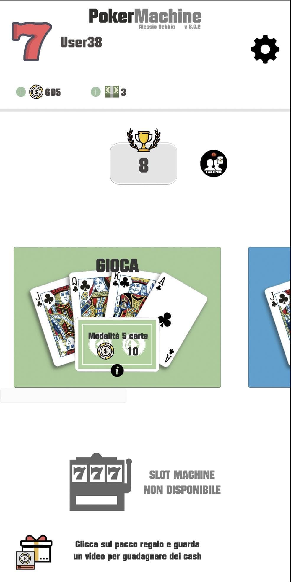 PokerMachine screenshot 2