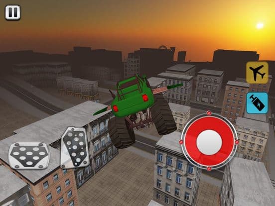 Flying 4x4 Off Road Racing Truck