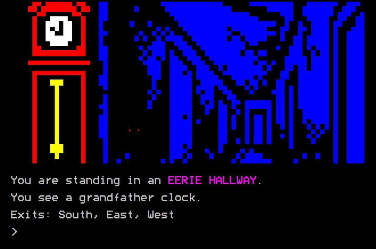 Spooky Adventure (Adventuron) screenshot 4