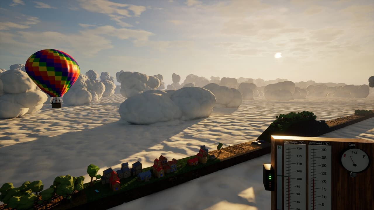 Endlessly side-scrolling Balloon Simulator 2024 screenshot 4