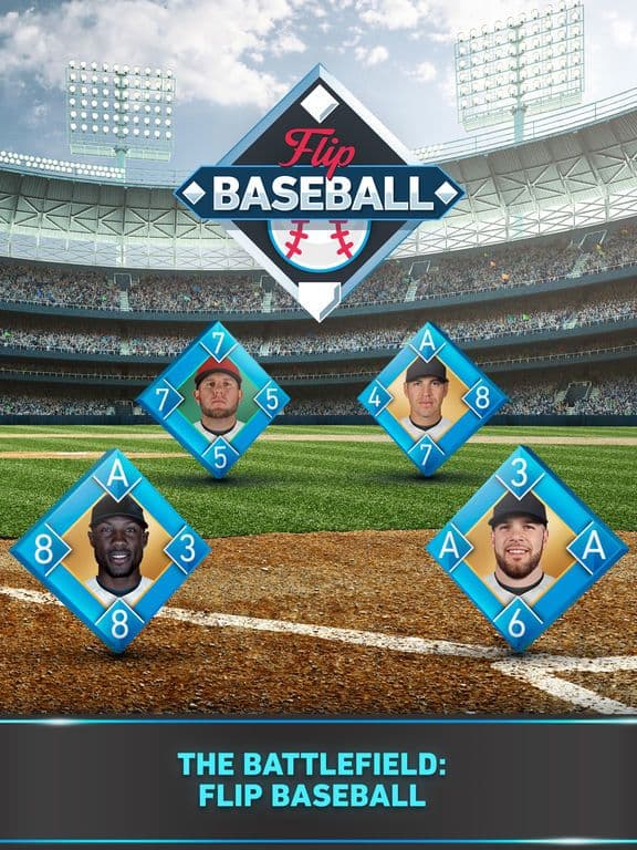 Flip Baseball: official MLBPA card game screenshot 2