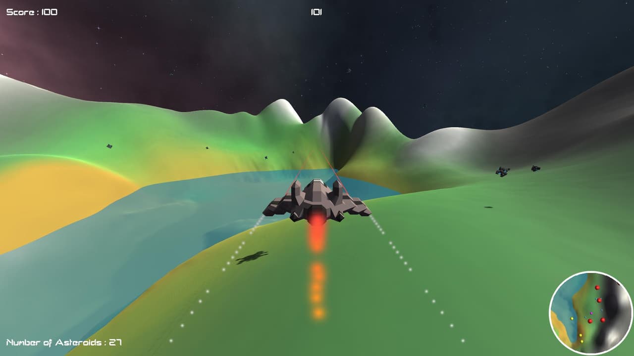 Asteroid 3D screenshot 4