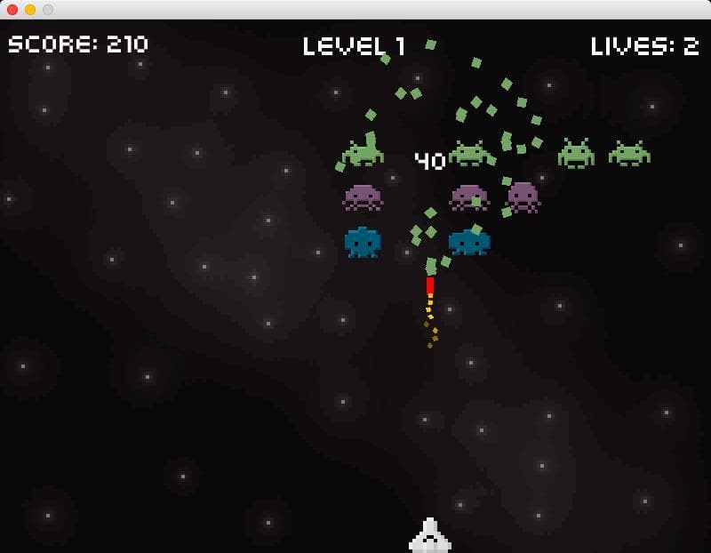 Java Invaders screenshot 3