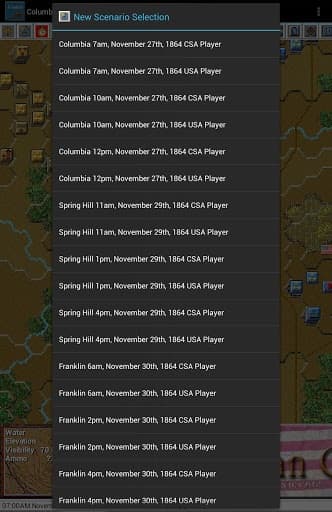 Civil War Battles - Franklin screenshot 6