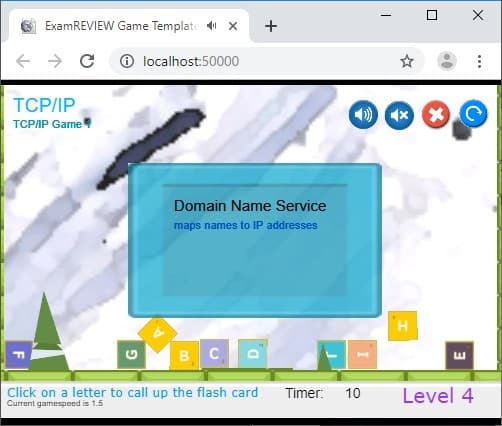 CramFLASH TCP/IP Random Flashcard App screenshot 4